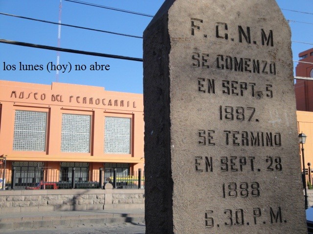 Foto: ex estación del FC Central Mexicano - San Luis Potosí, México