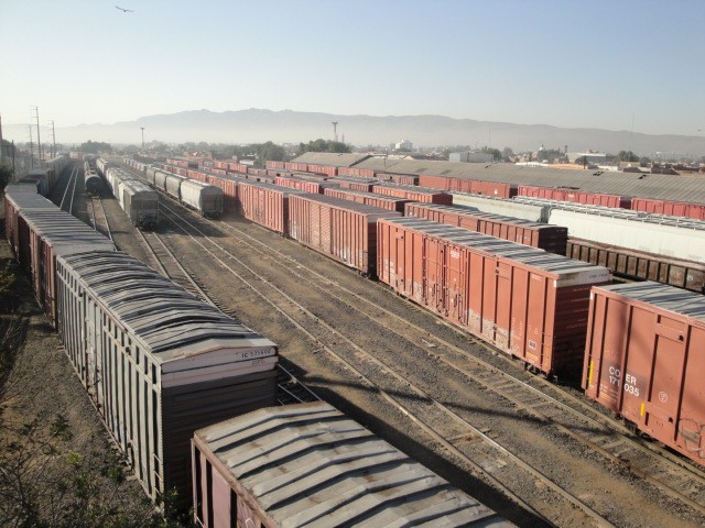 Foto: estación del ex FC Nacional Mexicano - San Luis Potosí, México