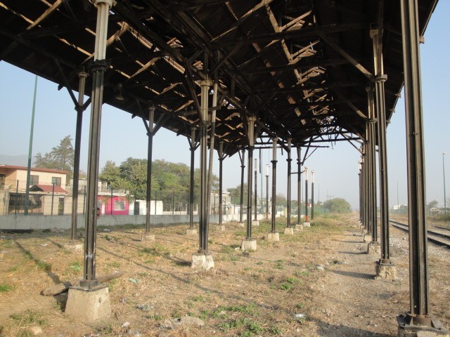 Foto: tinglado ferroviario - Ciudad Victoria (Tamaulipas), México