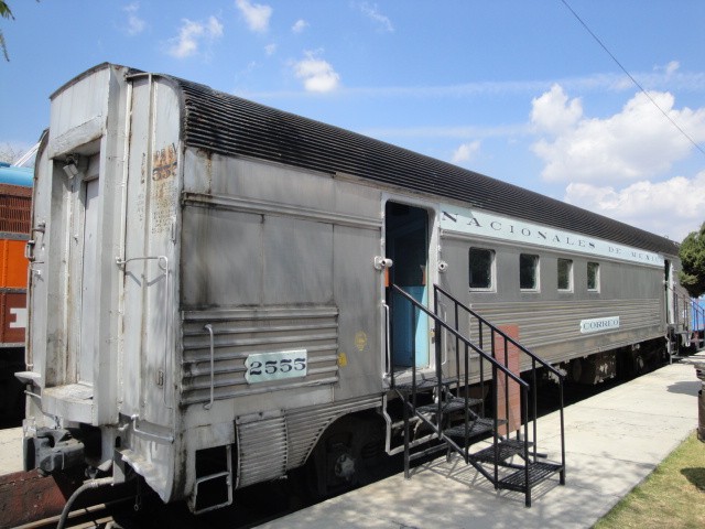 Foto: ex estación Puebla, museo ferroviario; vagón correo - Puebla, México