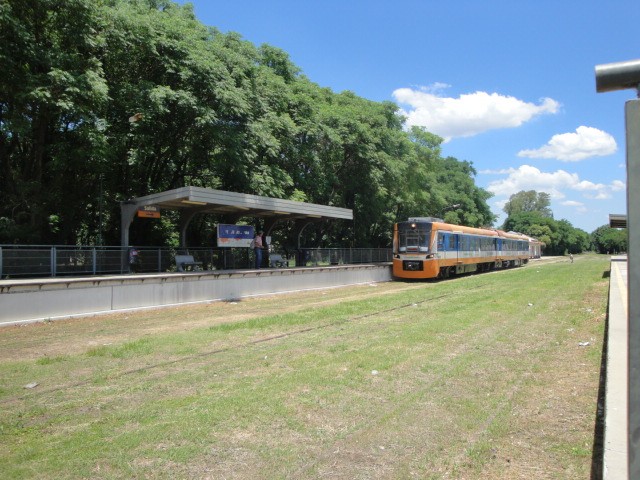 Foto: Tren de las Sierras en estación San Roque - San Roque (Córdoba), Argentina