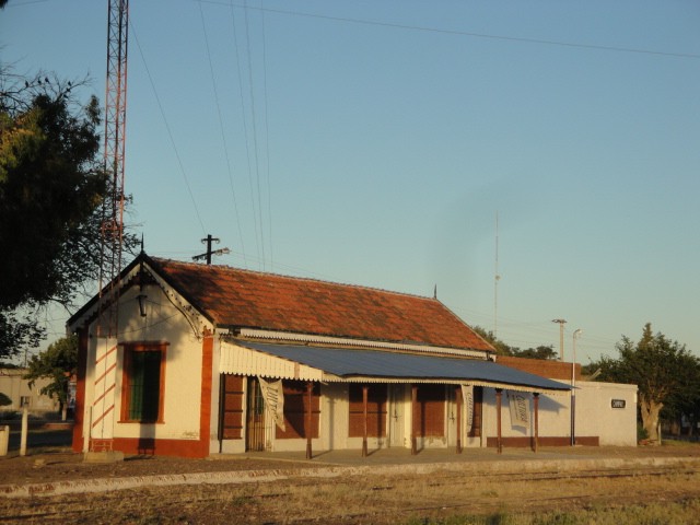 Foto: estación Chimpay, FC Roca - Chimpay (Río Negro), Argentina