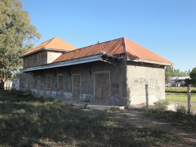 Foto: estación General Enrique Godoy, FC Roca - General Enrique Godoy (Río Negro), Argentina