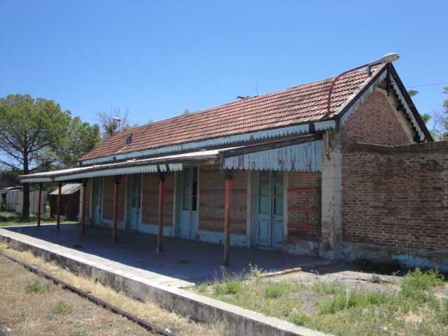 Foto: estación Chelforó, FC Roca - Chelforó (Río Negro), Argentina