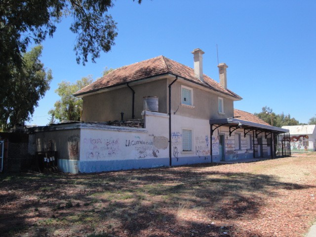 Foto: estación Ingeniero Luis A. Huergo, FC Roca - Ingeniero Luis A. Huergo (Río Negro), Argentina