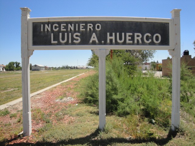 Foto: estación Ingeniero Luis A. Huergo, FC Roca - Ingeniero Luis A. Huergo (Río Negro), Argentina