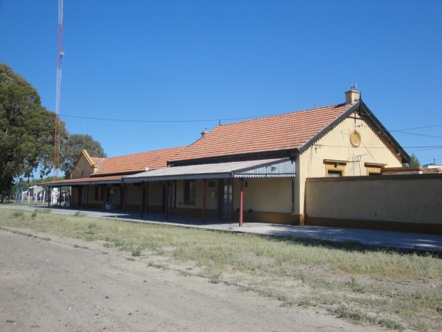 Foto: estación Padre Alejandro Stefenelli, FC Roca - Padre Alejandro Stefenelli (Río Negro), Argentina