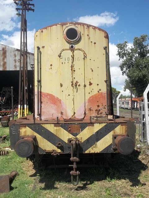 Foto: locomotora Werkspoor - Haedo (Buenos Aires), Argentina