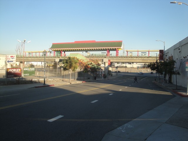 Foto: estación Chinatown, Línea Oro del Metro - Los Ángeles (California), Estados Unidos