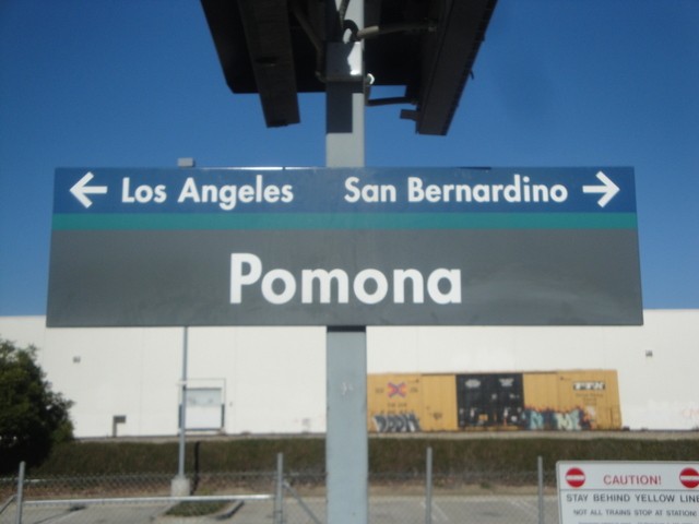 Foto: estación Pomona (Norte) - Pomona (California), Estados Unidos