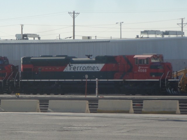 Foto: locomotora de Ferromex - El Paso (Texas), Estados Unidos