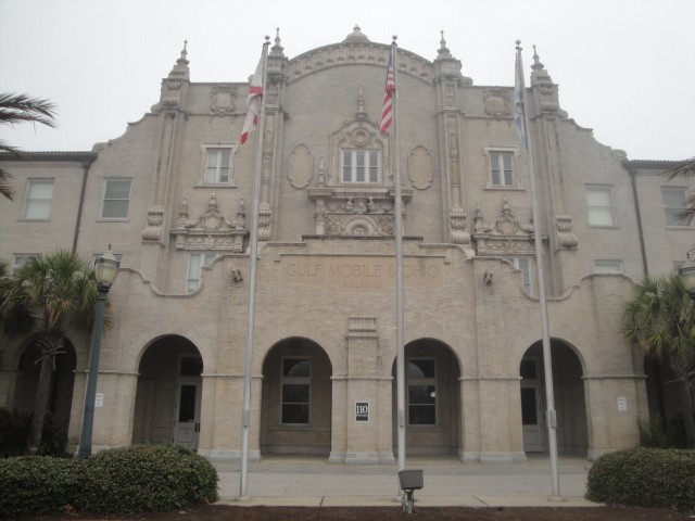 Foto: ex estación Mobile del FC Gulf, Mobile & Ohio - Mobile (Alabama), Estados Unidos