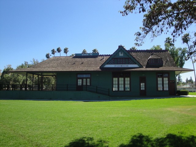 Foto: ex estación del FC Atchison, Topeka & Santa Fe - Escondido (California), Estados Unidos