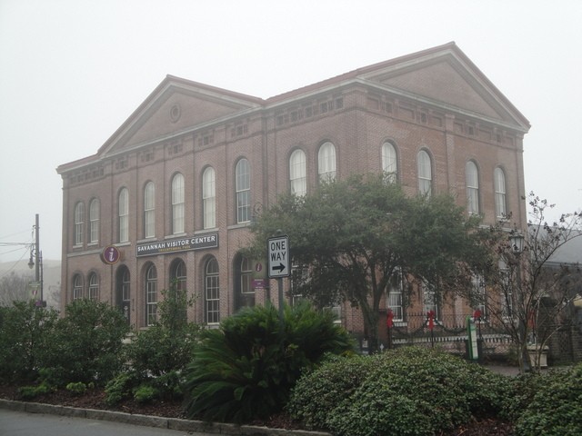 Foto: ex estación de pasajeros del FC Central of Georgia - Savannah (Georgia), Estados Unidos