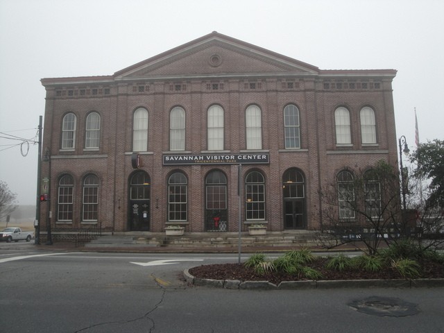 Foto: ex estación de pasajeros del FC Central of Georgia - Savannah (Georgia), Estados Unidos