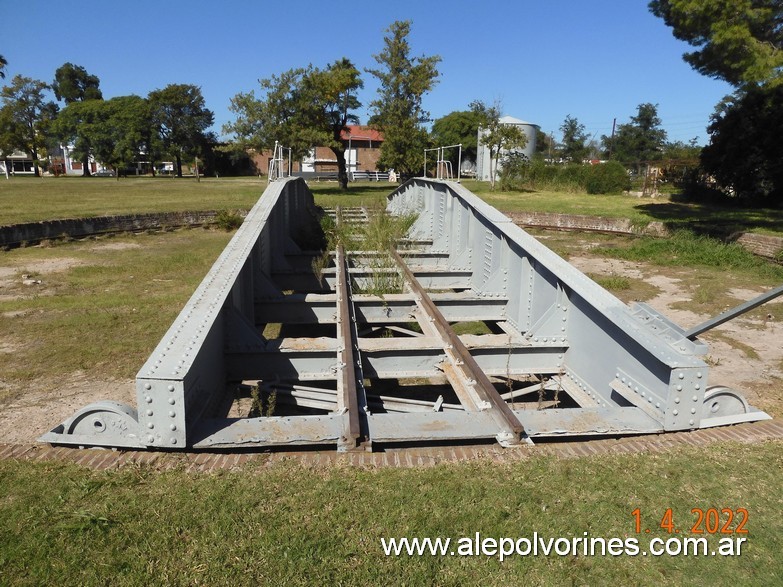 Foto: Estacion Balnearia - Mesa Giratoria - Balnearia (Córdoba), Argentina