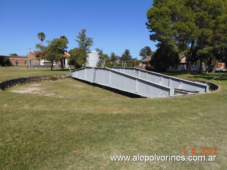 Foto: Estacion Balnearia - Mesa Giratoria - Balnearia (Córdoba), Argentina