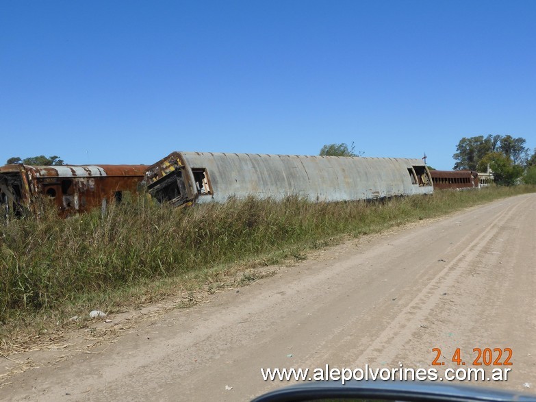 Foto: Estacion Mariano Saavedra - Restos Accidente Ferroviario - San Mariano (Santa Fe), Argentina