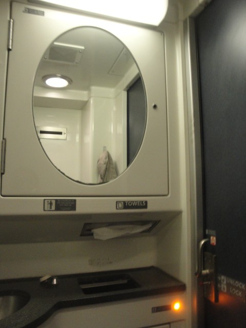 Foto: baño del tren - tren de Amtrak (Florida), Estados Unidos