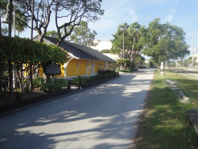 Foto: último resto de la estación del FC Florida East Coast - Delray Beach (Florida), Estados Unidos