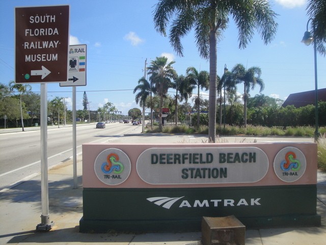 Foto: estación de Tri-Rail - Deerfield Beach (Florida), Estados Unidos