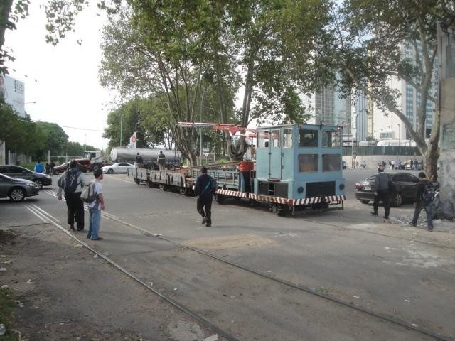 Foto: maquinaria de vía en Retiro - Capital Federal (Buenos Aires), Argentina