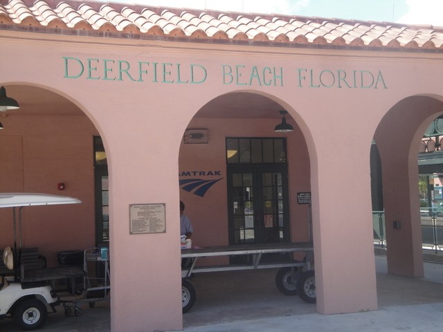 Foto: antigua estación del FC Seaboard Air Line - Deerfield Beach (Florida), Estados Unidos