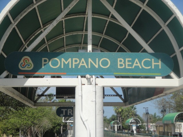 Foto: estación de Tri-Rail - Pompano Beach (Florida), Estados Unidos