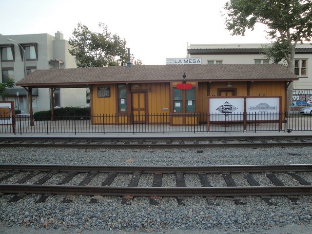 Foto: ex estación, ahora museo - La Mesa (California), Estados Unidos