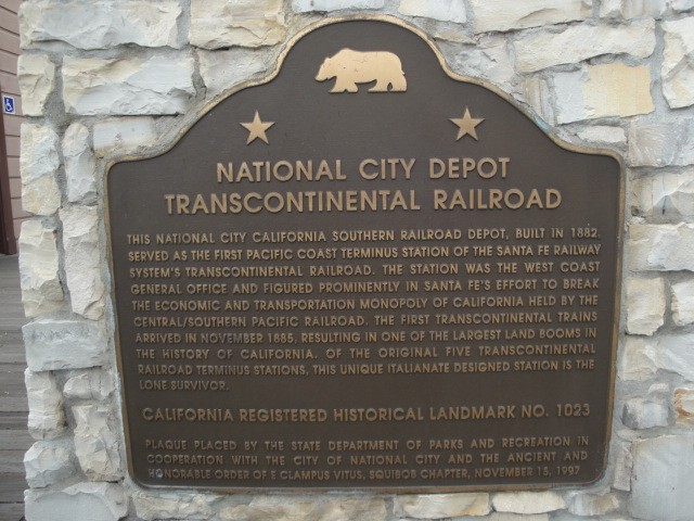 Foto: ex estación terminal del FC California Southern - National City (California), Estados Unidos