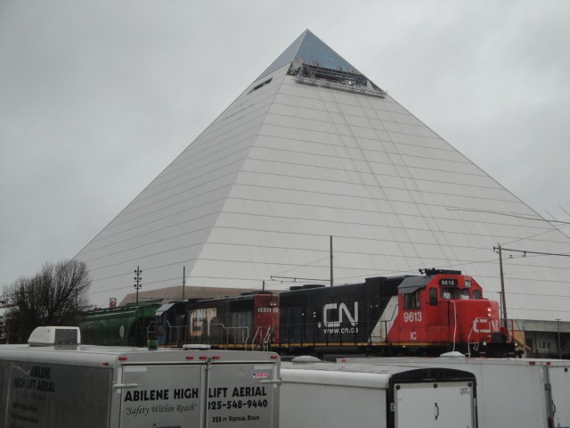 Foto: tren de Canadian National - Memphis (Tennessee), Estados Unidos