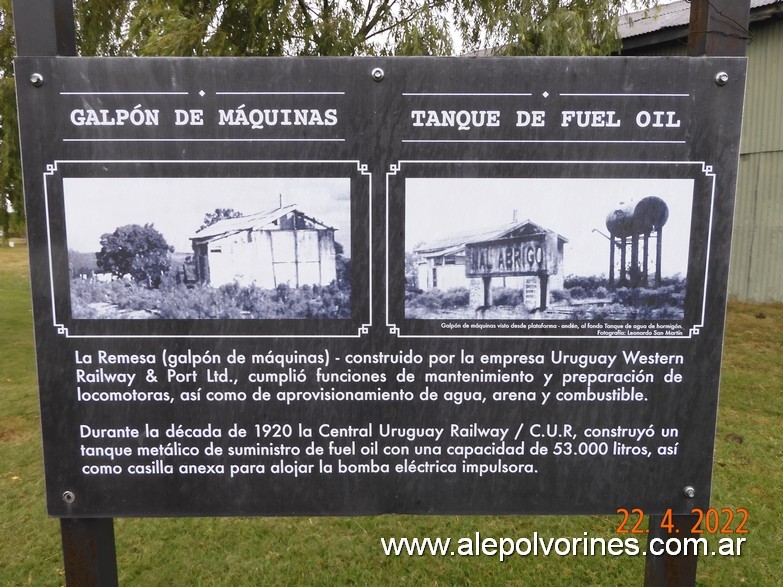 Foto: Estacion Mal Abrigo ROU - Mal Abrigo (San José), Uruguay