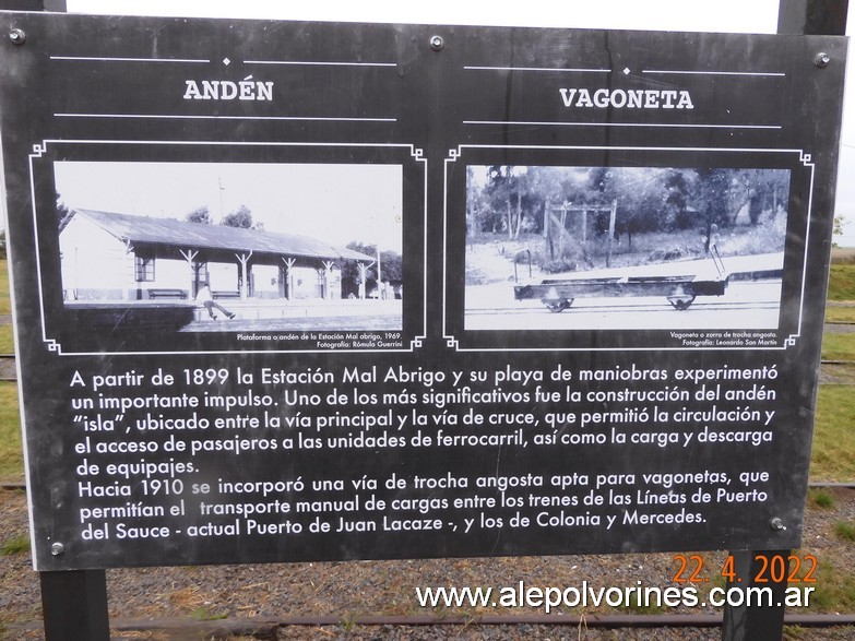 Foto: Estacion Mal Abrigo ROU - Mal Abrigo (San José), Uruguay