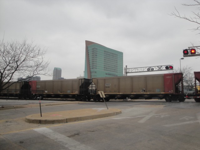 Foto: carguero pasando por Saint Louis - Saint Louis (Missouri), Estados Unidos