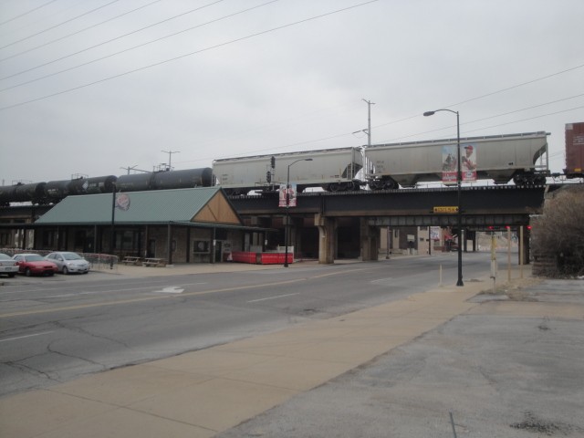 Foto: carguero pasando por Saint Louis - Saint Louis (Missouri), Estados Unidos