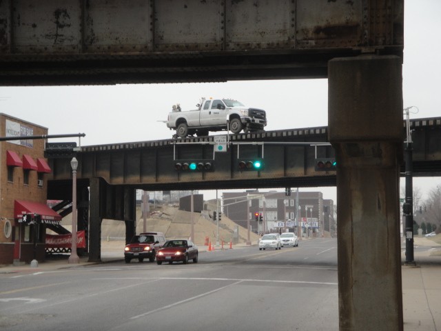 Foto: camioneta de vía - Saint Louis (Missouri), Estados Unidos