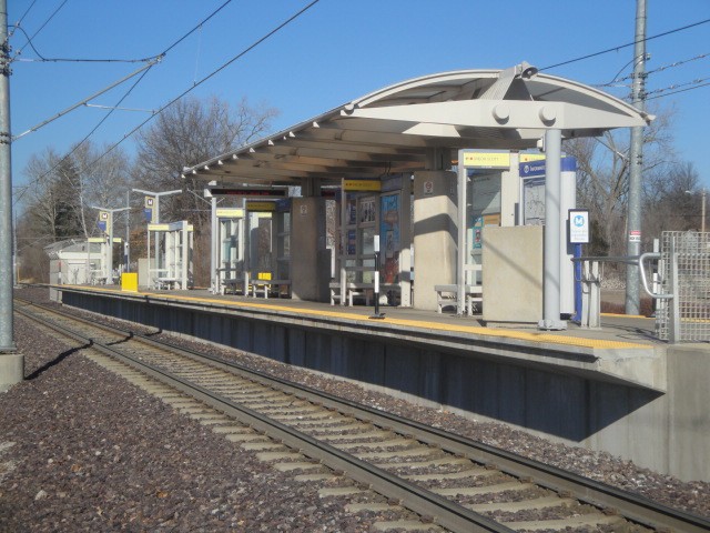 Foto: estación Belleville del metrotranvía Metrolink - Belleville (Illinois), Estados Unidos