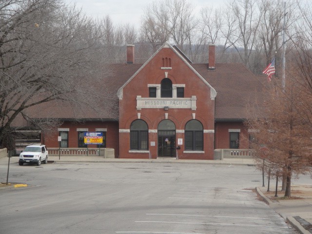 Foto: estación usada por Union Pacific - Jefferson City (Missouri), Estados Unidos