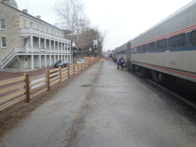 Foto: tren Missouri River Runner en Jefferson City - Jefferson City (Missouri), Estados Unidos