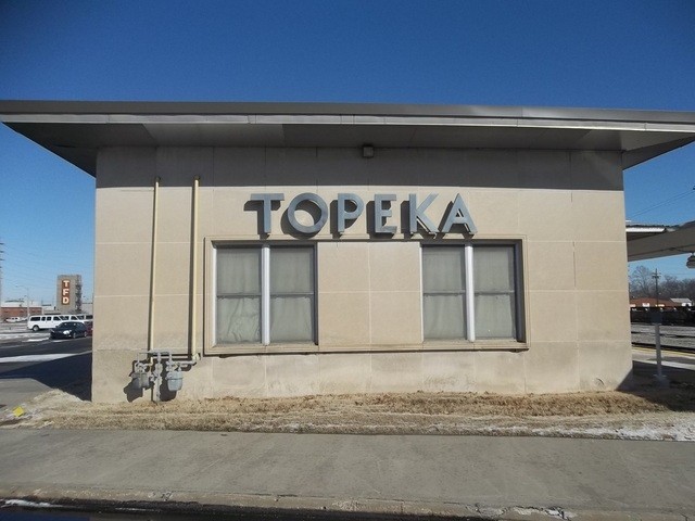 Foto: estación de Amtrak - Topeka (Kansas), Estados Unidos