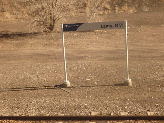 Foto: estación Lamy - Lamy (New Mexico), Estados Unidos