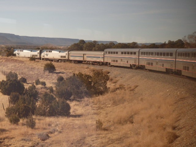 Foto: Tren Southwest Chief - Lamy (New Mexico), Estados Unidos