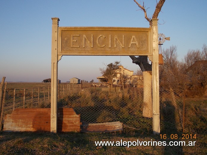 Foto: Estacion Encina - Encina (Buenos Aires), Argentina