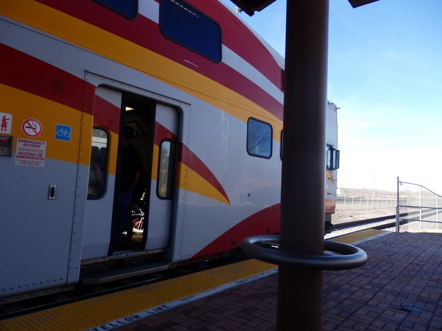 Foto: tren Rail Runner - Belen (New Mexico), Estados Unidos