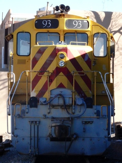 Foto: locomotora del SFSR - Santa Fe (New Mexico), Estados Unidos