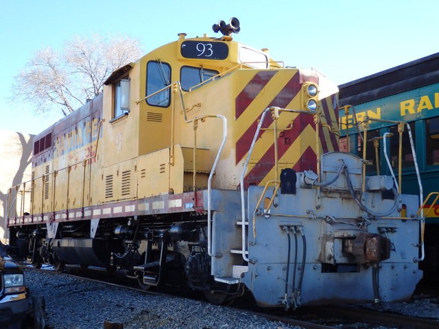 Foto: locomotora del SFSR - Santa Fe (New Mexico), Estados Unidos