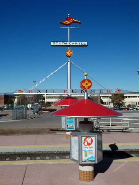 Foto: estación South Capitol - Santa Fe (New Mexico), Estados Unidos