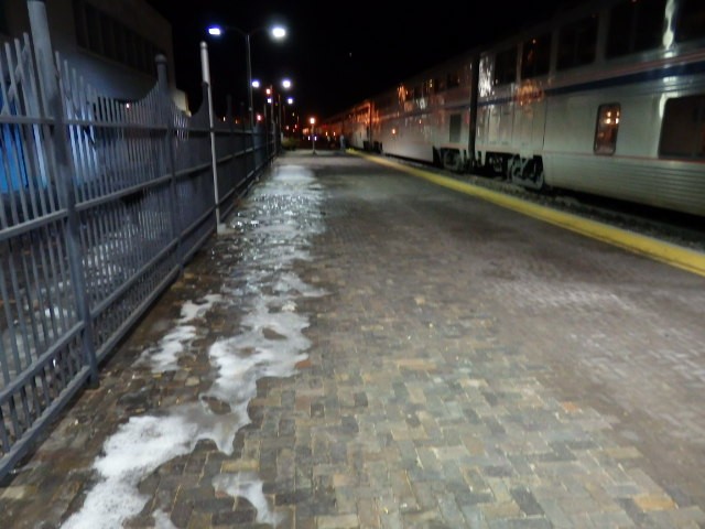 Foto: tren de Amtrak en estación Gallup - Gallup (New Mexico), Estados Unidos