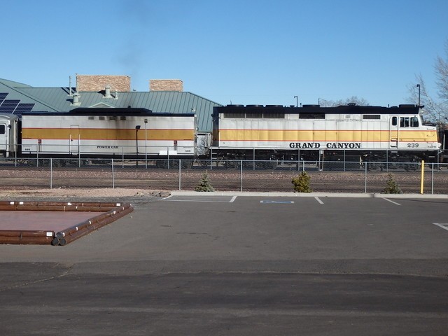 Foto: tren turístico Grand Canyon Railway - Williams (Arizona), Estados Unidos