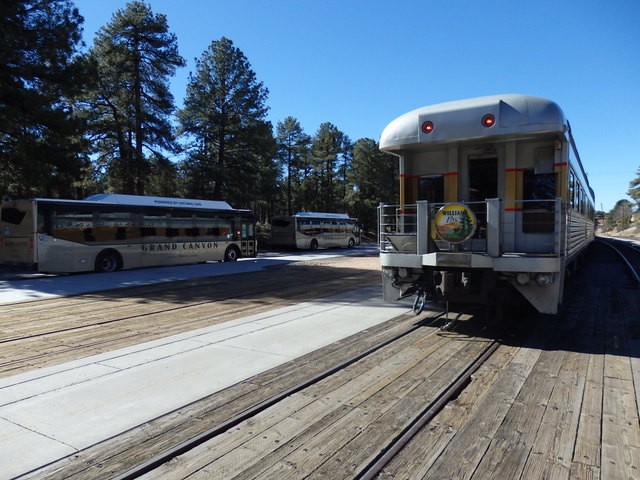 Foto: tren turístico Grand Canyon Railway - Grand Canyon Village (Arizona), Estados Unidos